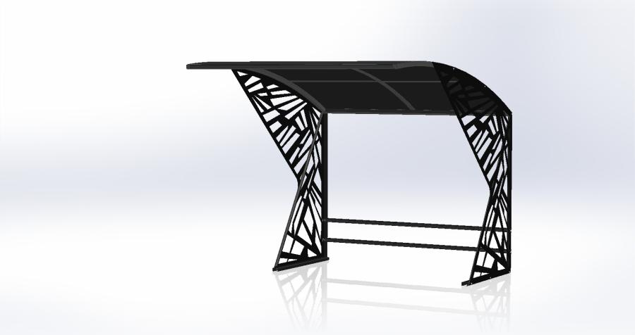 Abri velo/moto effel