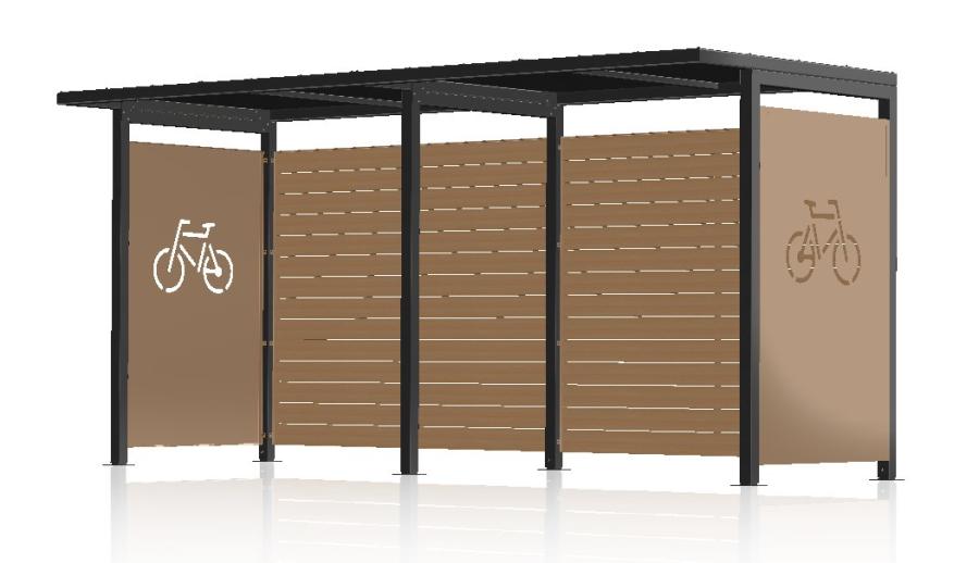 abri vélo/moto modulap